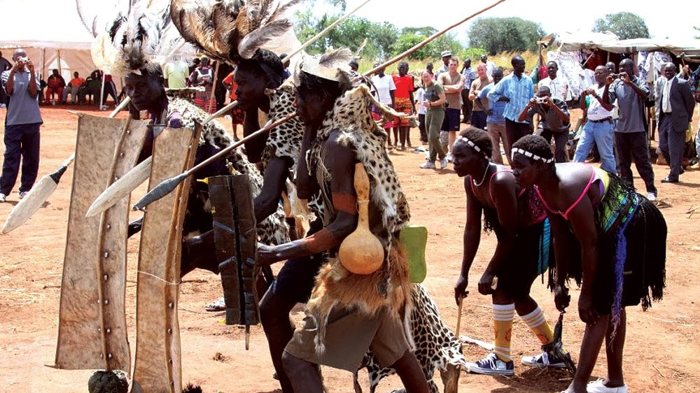 Lakubukubu - War Dance of the Acholi Warriors